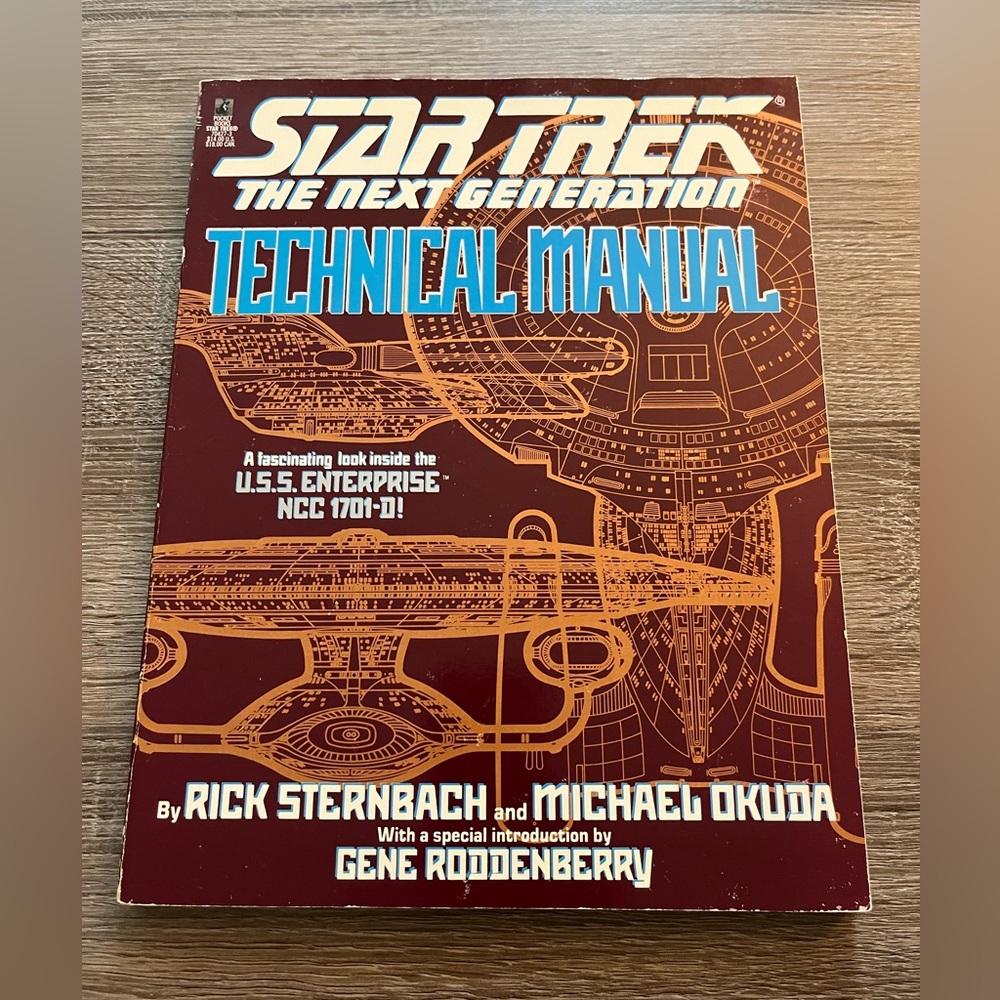 Star Trek: The Next Generation Technical Manual Book